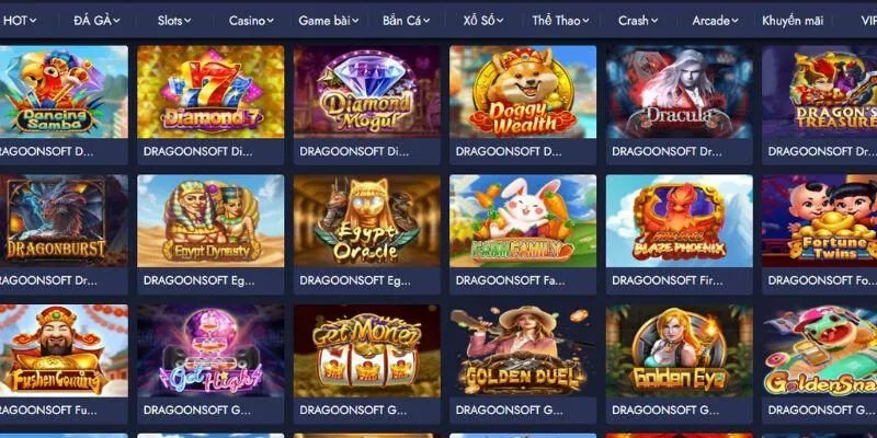  Giới thiệu game DragonGaming Slots