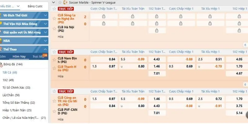 Giới thiệu tổng quan về sảnh cược bóng đá