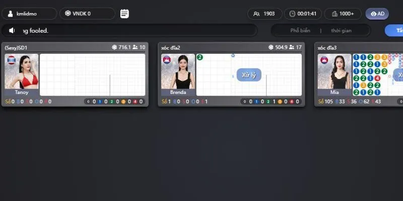 Xóc Đĩa MCW18 Online